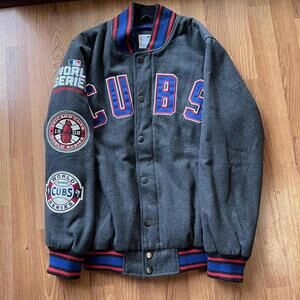 Vintage 90s MLB cubs varsity jacket | size Small
